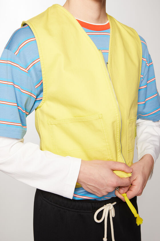 (image for) Refreshing Canvas vest jacket